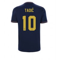 Ajax Dusan Tadic #10 Fotballklær Bortedrakt 2022-23 Kortermet